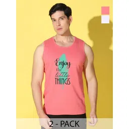 WOOSTRO Men Typography 2 Printed Slim Fit T-shirt image 1