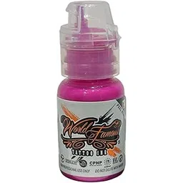 World Famous Tattoo Ink Paris Pink 1/2oz,15ml-picture-54