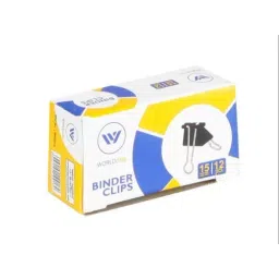 WorldOne 15mm Binder Clips (Pack of 12)-picture-41