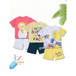 WORTON FASHION Kids 3 Set Printed Clothing Set-picture-48