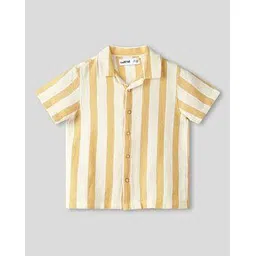 wotnot by azorte Half Yard Dyed Striped Shirt-picture-46