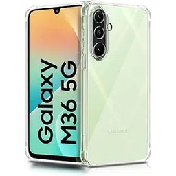 WOW IMAGINE Clear Back Cover Case for Samsung Galaxy M36 5G | Samsung Galaxy F36 5G Shockproof Soft TPU Case | Cushioned Edges for Ultimate Protection Back Cover Case - Transparent-picture-24