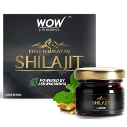 WOW Life Science Pure Himalayan Shilajit / Shilajeet Resin Powered by Ashwagandha - 20g | Guaranteed 75%+ Fulvic Acid | Enhance Strength, Stamina & Immunity | Contains Lab Certificate | 100% Ayurvedic-image-6