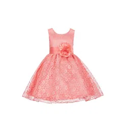 Wow Princess Lace A-Line Round neck Dress-picture-41