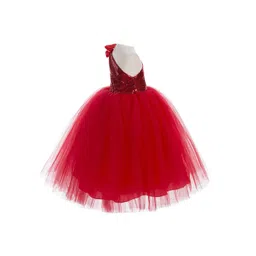 Wow Princess One Shoulder Net A-Line Maxi Dress-picture-25