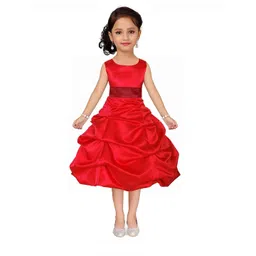 Wow Princess Satin A-Line Dress-picture-24