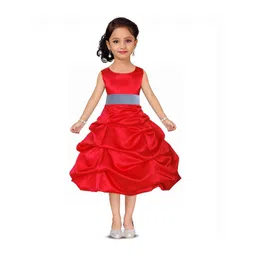 Wow Princess Satin A-Line Dress-picture-33