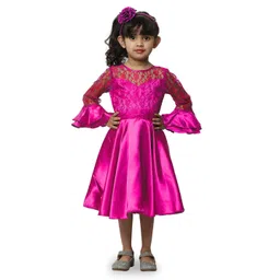 Wow Princess Satin A-Line Dress-picture-39