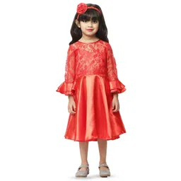 Wow Princess Satin A-Line Dress-picture-40