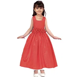 Wow Princess Satin A-Line Maxi Dress-picture-10