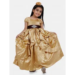 Wow Princess Satin A-Line Maxi Dress-picture-26