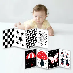 wownino High Contrast Flash Cards Busy Book for Newborn Baby-picture-24