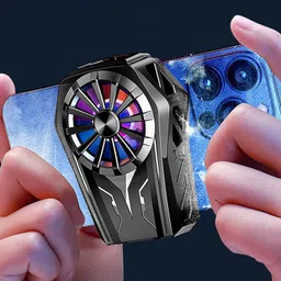 WRADER L08 Rechargeable Battery Mobile Phone Radiator Cooling Fan Phone Heating Gadget 1 Fan Cooling Pad-picture-12