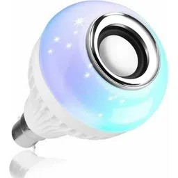 wrader Bluetooth RGB Music Bulb Dj Bulb with Remote Controller Disco Speaker Bulb Light Single Disco Ball-picture-10