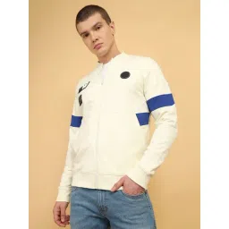 Wrangler Beige Regular Fit High Neck Sweatshirt-picture-19