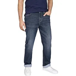 wrangler Men Blue 13MWZ Comfort Fit Mid Rise Jeans-picture-15