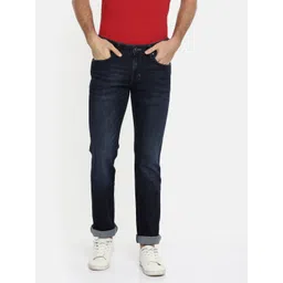 Wrangler Men Blue Skanders Slim Fit Low-Rise Clean Look Stretchable Jeans-picture-23