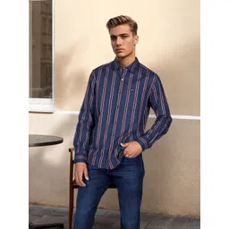 Wrangler Men Opaque Striped Casual Shirt-picture-21