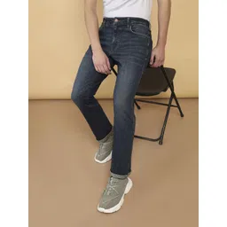 wrangler Men Regular Mid Rise Dark Blue Jeans-picture-13