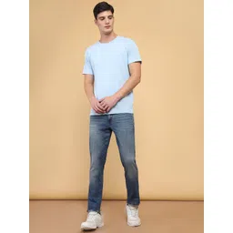 Wrangler Men Skanders Slim Fit Low-Rise Clean Look Heavy Fade Cotton Stretchable Jeans-picture-37