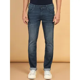 Wrangler Men Skanders Slim Fit Low-Rise Light Fade Stretchable Jeans-picture-38