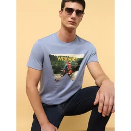 Wrangler Printed Cotton T-shirt-picture-26