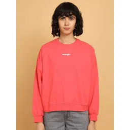 Wrangler Round Neck Cotton Sweatshirt-picture-11