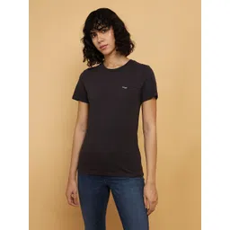 Wrangler Round Neck Cotton T-shirt-picture-26
