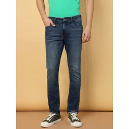 Wrangler Skanders Blue Slim Fit Low Rise Jeans-picture-30
