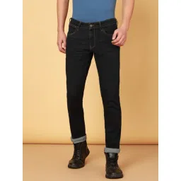 Wrangler Skanders Dark Navy Slim Fit Low Rise Jeans-picture-24