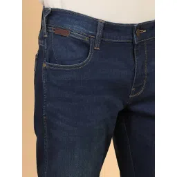 Wrangler Vegas Dark Blue Skinny Fit Low Rise Jeans image 4