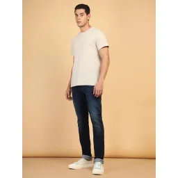 Wrangler Vegas Dark Blue Skinny Fit Low Rise Jeans image 5