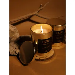 Wrapped up Love Gold-Toned 1 pieces Core Candle-picture-25