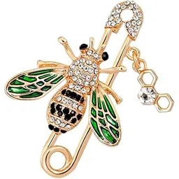 writwaa Fashionable Bee Brooch Bee Jewellery Brooch Women Pin Girl-picture-15