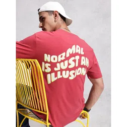 WROGN Comfort Fit Typography Printed Pure Cotton T-shirt-picture-25