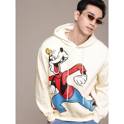 WROGN Goofy Printed Hooded Oversized Sweatshirt-picture-31