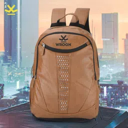 wrogn Large 35 L Laptop Backpack HARDROCK Unisex Backpack with Rain Cover-picture-35