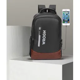 wrogn Large 35 L Laptop Backpack Large with USB Charging Port 15.6 inch with two Compartment-picture-37