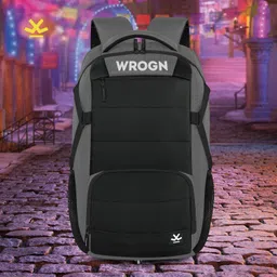 wrogn Large 35 L Laptop Backpack RADOME unisex with rain cover and reflective strip-picture-21