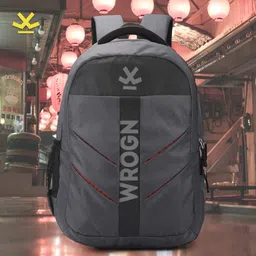 wrogn Large 35 L Laptop Backpack Unisex Sparton Casual backpack with rain cover and reflective strip-picture-20