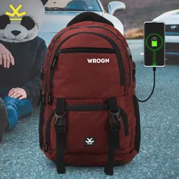 wrogn Large 40 L Laptop Backpack Unisex Backpack with USB Port and Rain Cover-picture-31