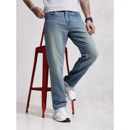 WROGN Men Anti Fit Non Stretchable Jeans-picture-14