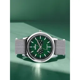 WROGN Men Brass Dial & Textured Straps Analogue Multi Function Watch-picture-16