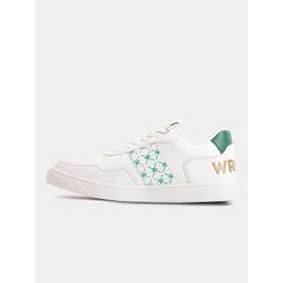 WROGN Men Colourblocked Lace-Ups PU Sneakers-picture-38