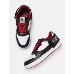 WROGN Men Colourblocked Sneakers-picture-37