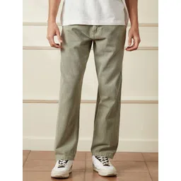 WROGN Men Comfort Relaxed Fit Mid-Rise Jeans-picture-29