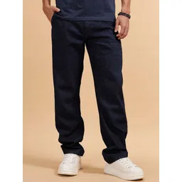 WROGN Men Comfort Relaxed Fit Mid-Rise Jeans-picture-33