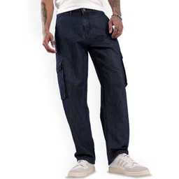 WROGN Men Comfort Relaxed Fit Mildly Distressed Jeans-picture-34