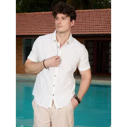 WROGN Men Comfort Slim Fit Casual Shirt-picture-10