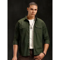 WROGN Men Comfort Slim Fit Casual Shirt-picture-11